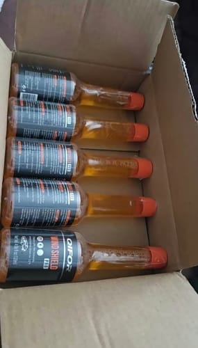 Customer photo review of QIFOR Glass Cleaner Powerful Stain Remover