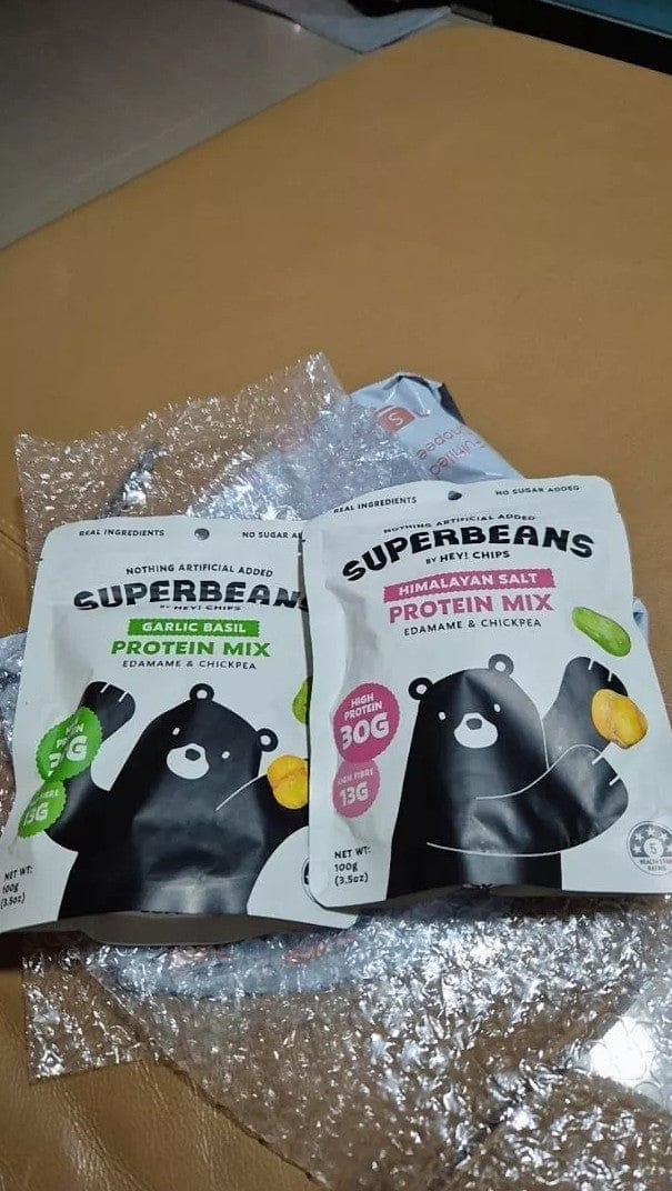Customer photo review of Protein Mix Garlic Basil (100g)
