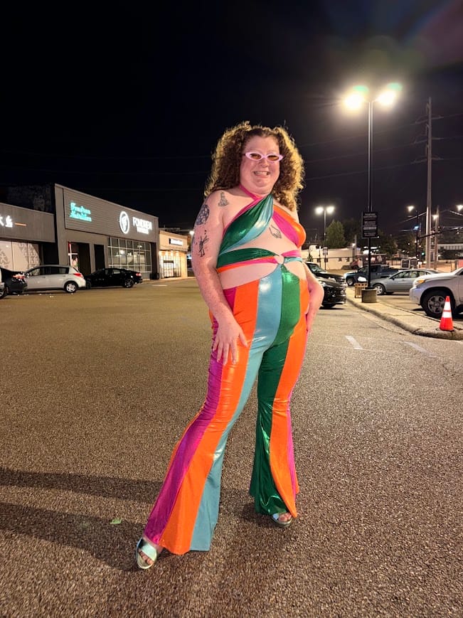 Customer photo review of Circus Jumpsuit