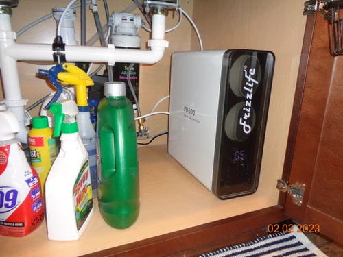 Customer photo review of Frizzlife PD600-TAM3 600 GPD Umkehrosmoseanlage mit alkalischer Remineralisierung