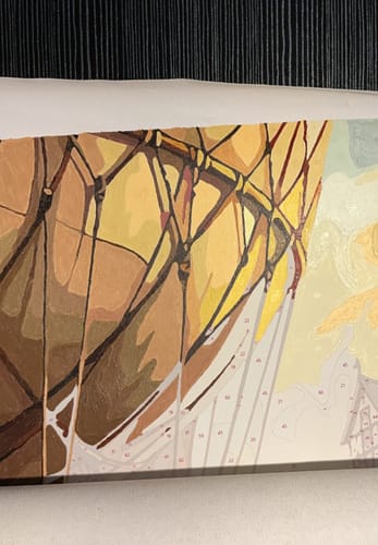 Customer photo review of Design Your Own Paint by Number with AI
