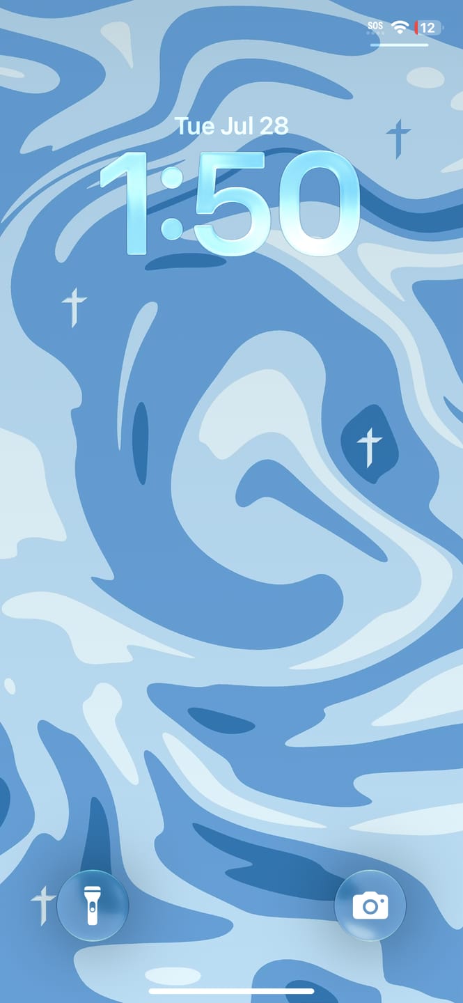 Customer photo review of Liquid Wallpaper Bundle