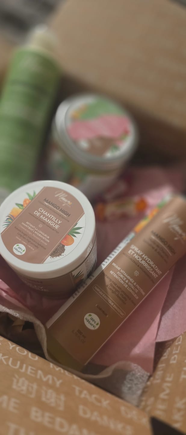 Customer photo review of Trio Mango Croissance Capillaire