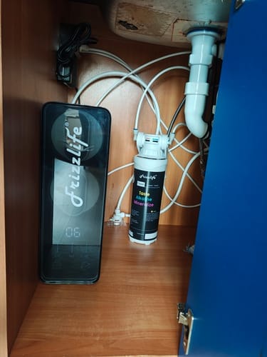 Customer photo review of Frizzlife PD600-TAM3 600 GPD Umkehrosmoseanlage mit alkalischer Remineralisierung