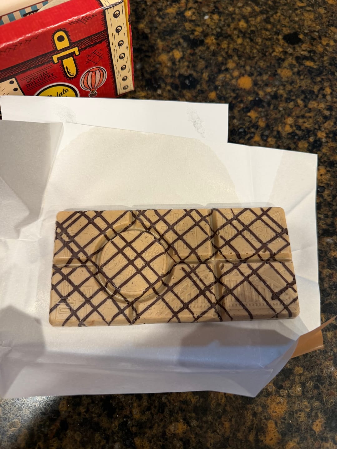 Customer photo review of Coffee and Stroopwafel Bizarre Bar 145g