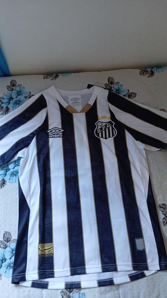 Customer photo review of Camisola Santos II 24/25 - Branco e Preto
