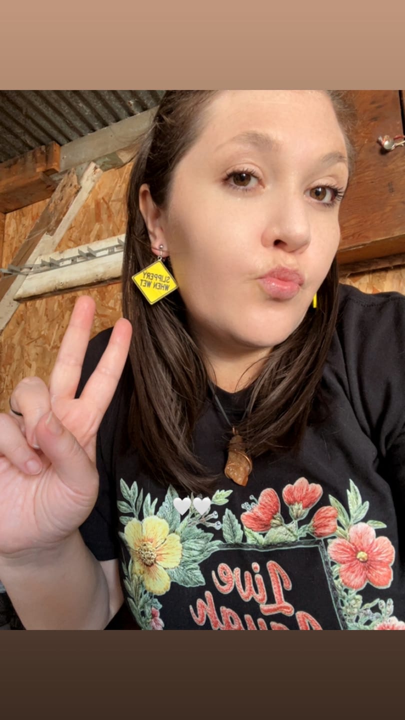 Customer photo review of Live Laugh EMA T-Shirt