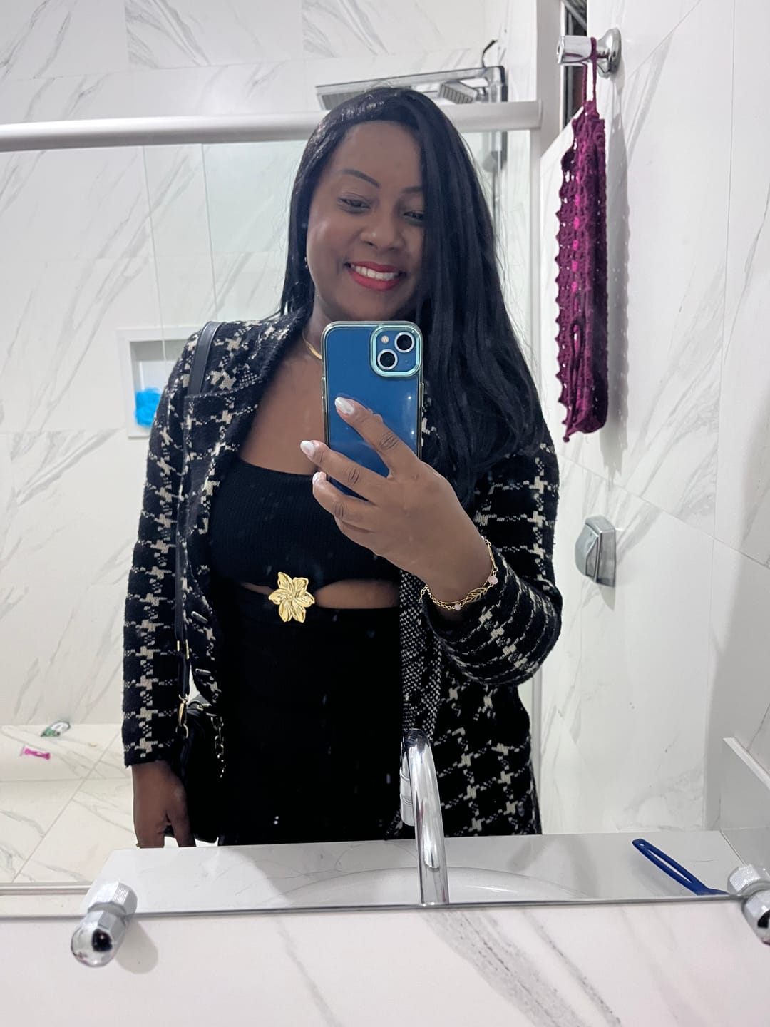 Customer photo review of Lace Front Mavie Preta Longbob Lisa