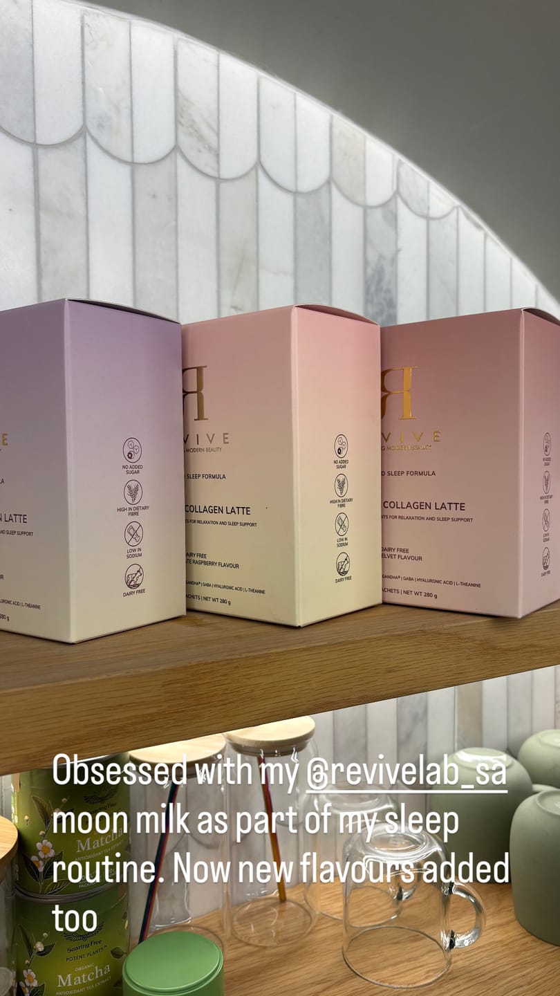 Customer photo review of Moon Mylk Collagen Latte - Advanced Sleep Formula Latte