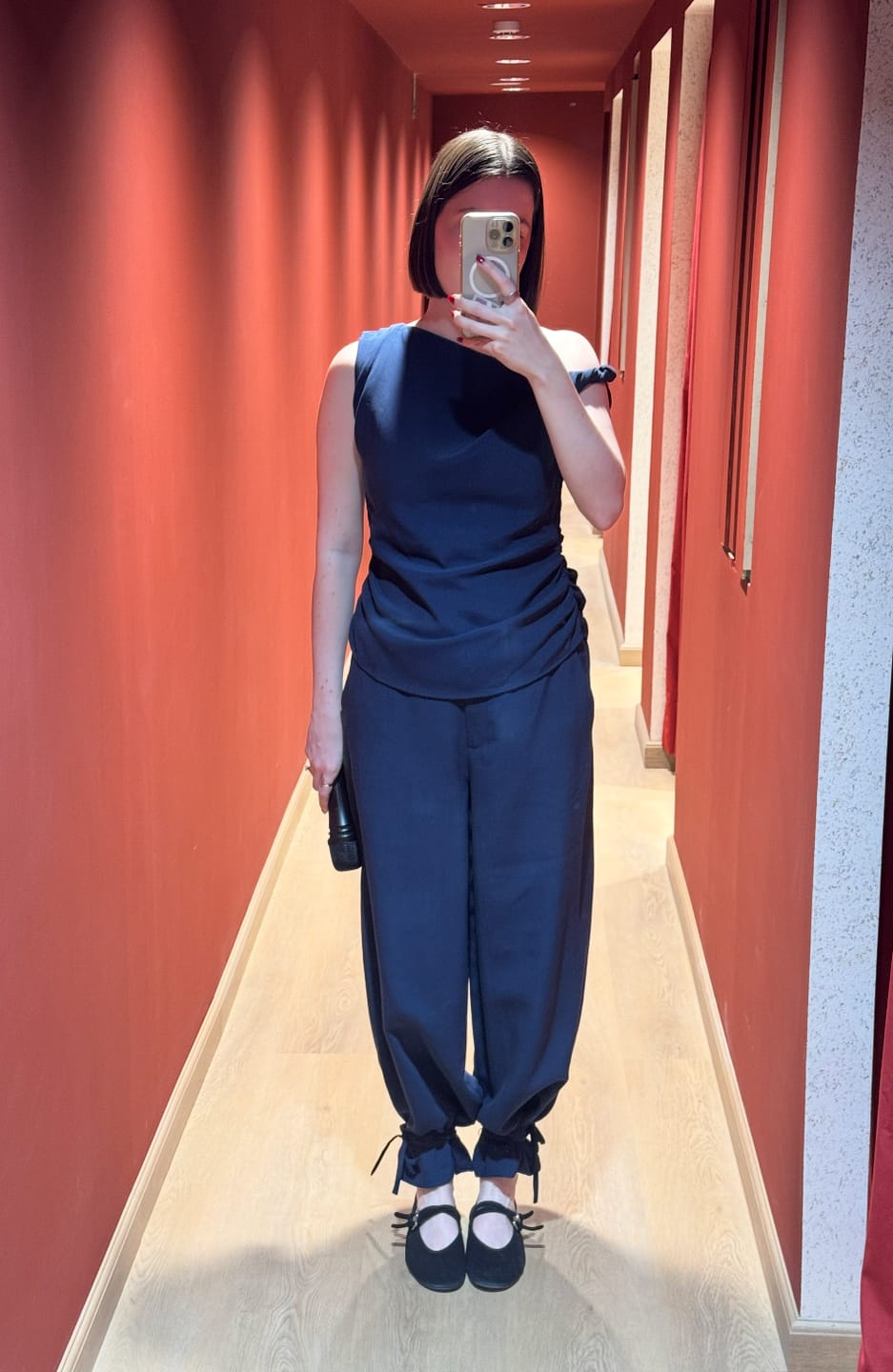 Customer photo review of Pantalón Balloon Tailored