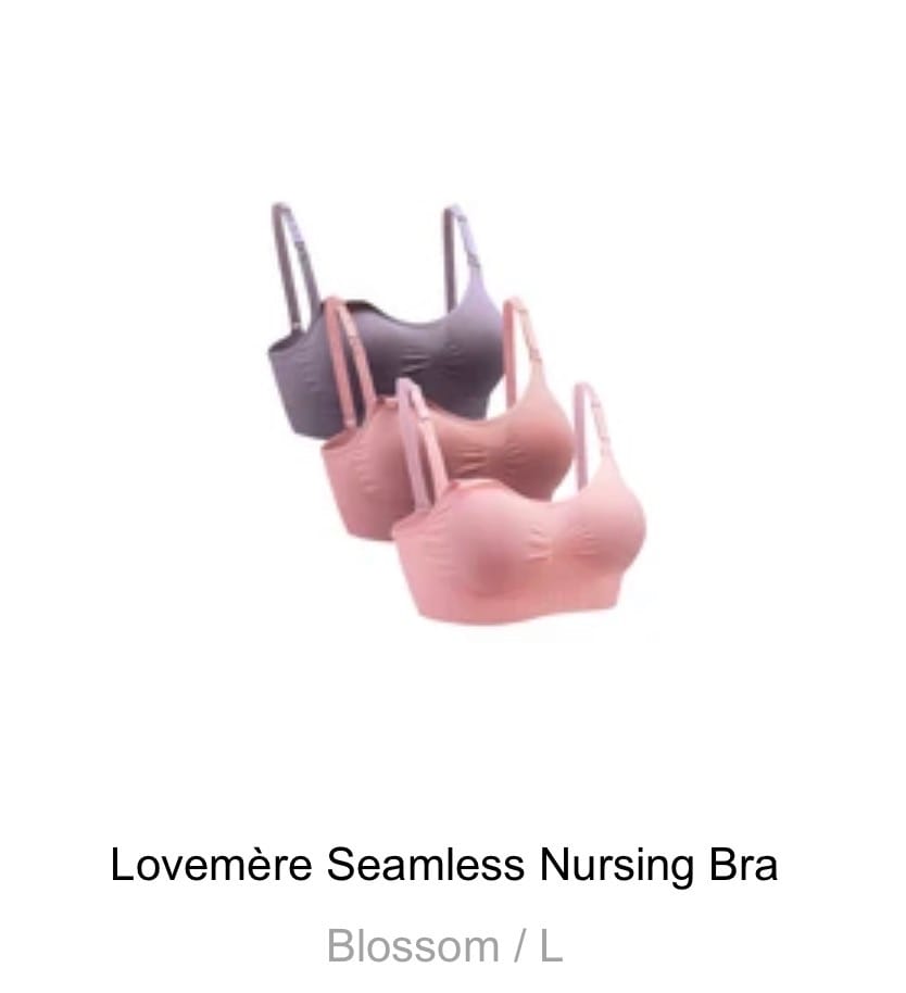 Customer photo review of Lovemère Seamless Nursing Bra