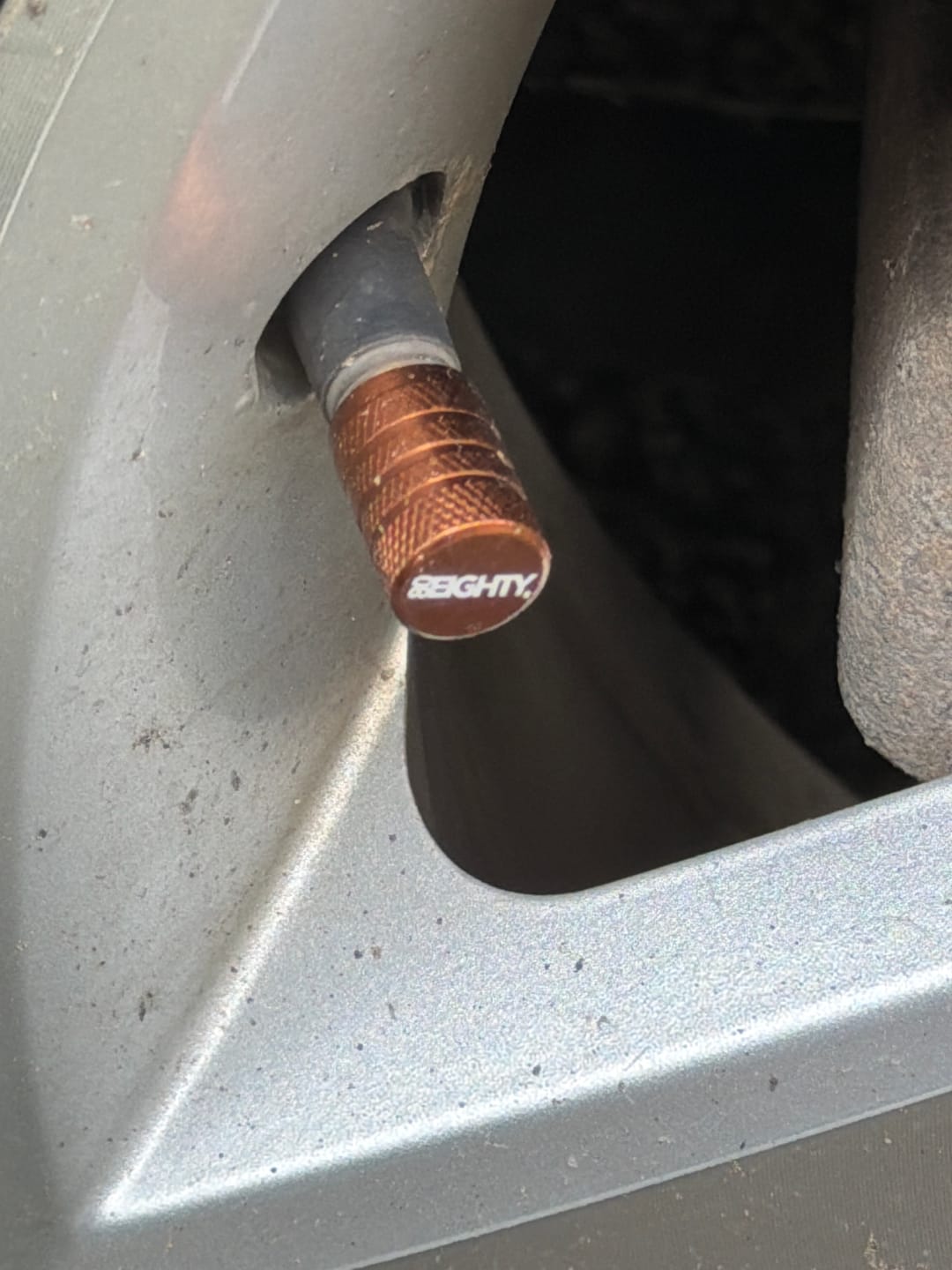 Customer photo review of 80Eighty® Bronze Valve Stem Caps