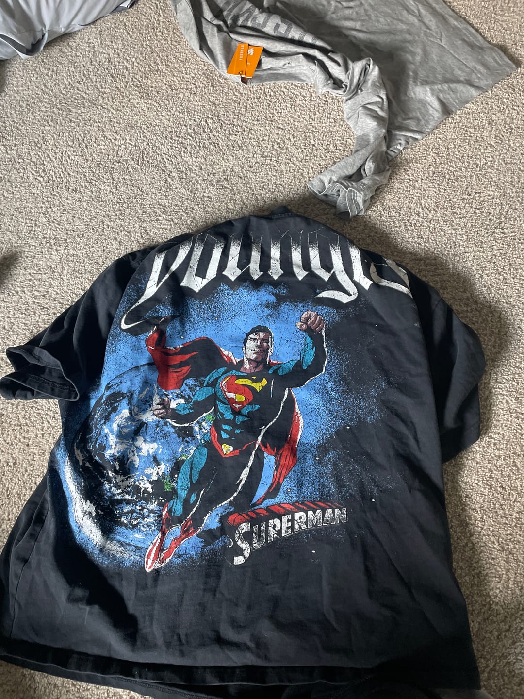Customer photo review of 4064 - Superman Huge Tees