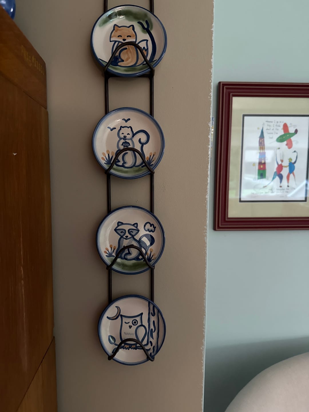 Customer photo review of Woodland Raccoon