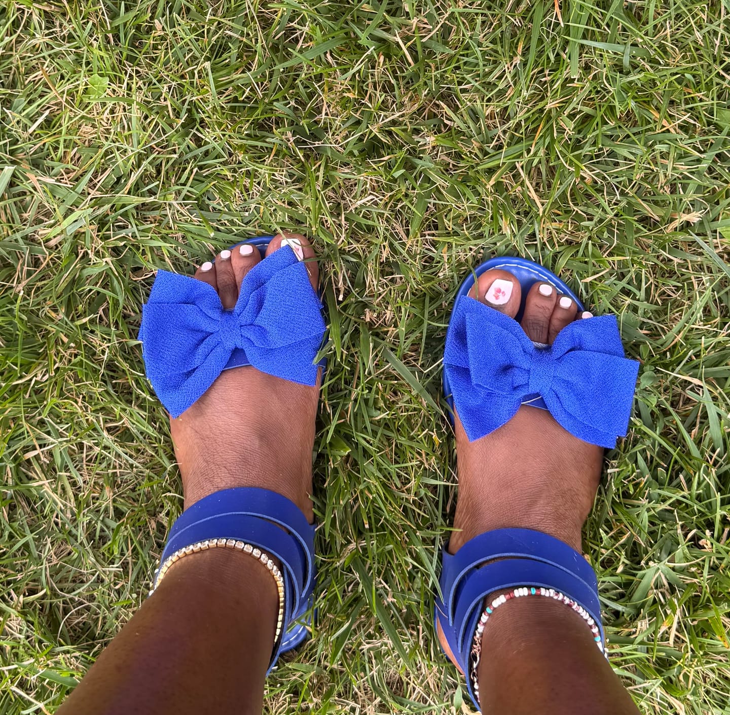 Customer photo review of Tennis Anklet - 4mm