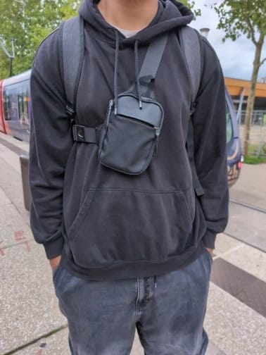 Customer photo review of Varyqon™ – Kompakte Crossbody Bag für Alltag und Reise