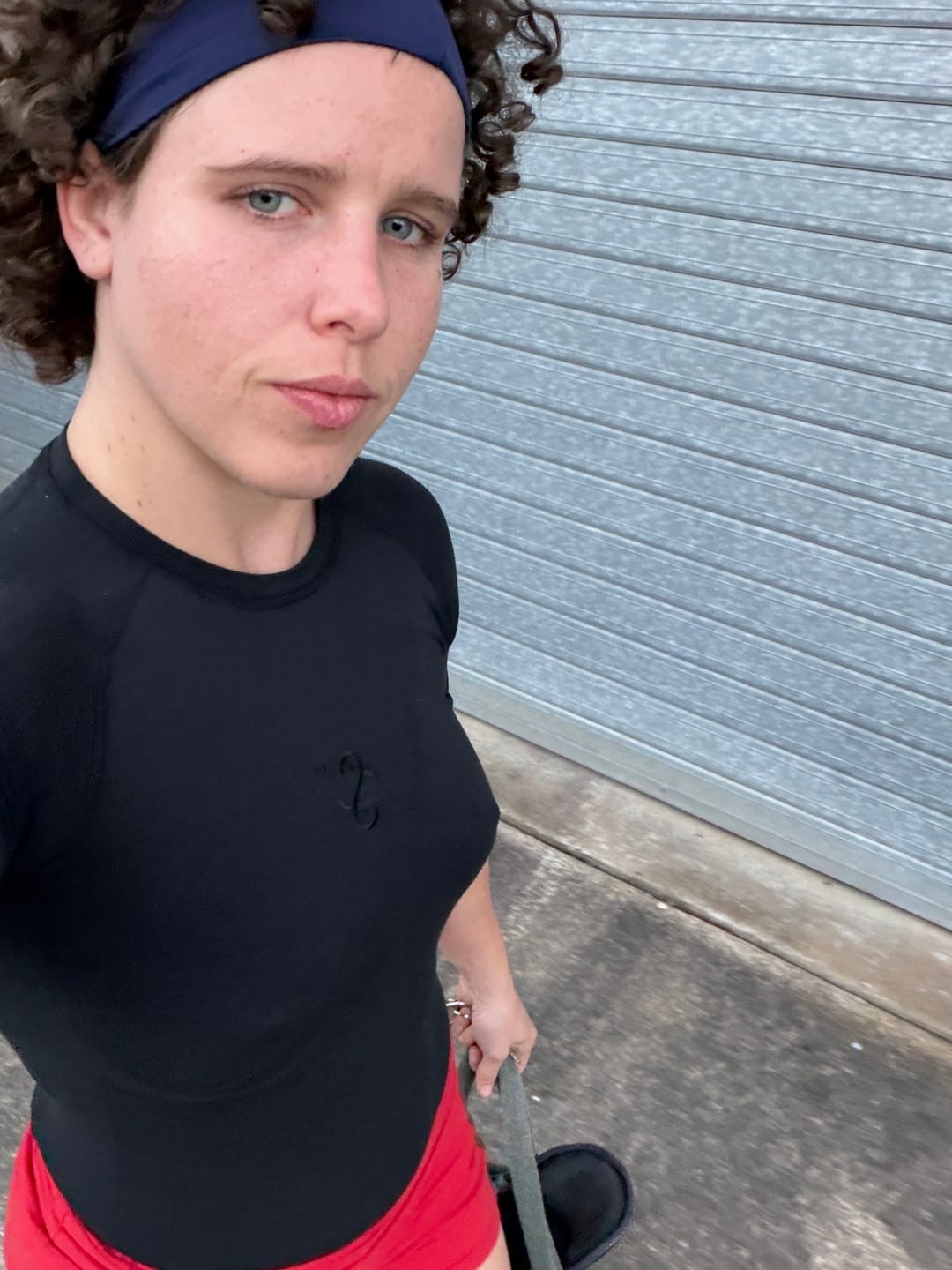 Customer photo review of Bamboo Cotton Short Sleeve Rashguard