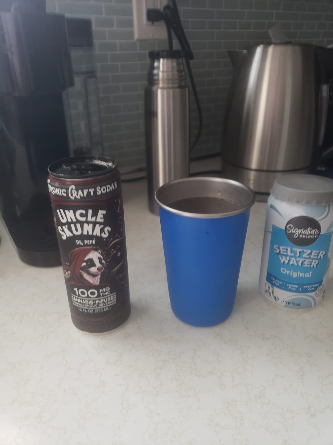 Customer photo review of Dr Pepe | 100 mg | 12oz Chronic Craft Soda