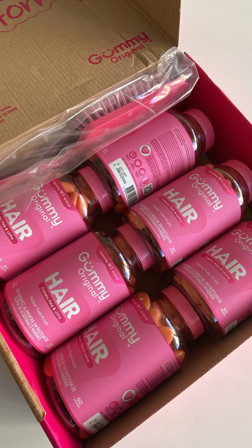 Customer photo review of 🎁 Escova Quadriculada Gummy® (100% off)