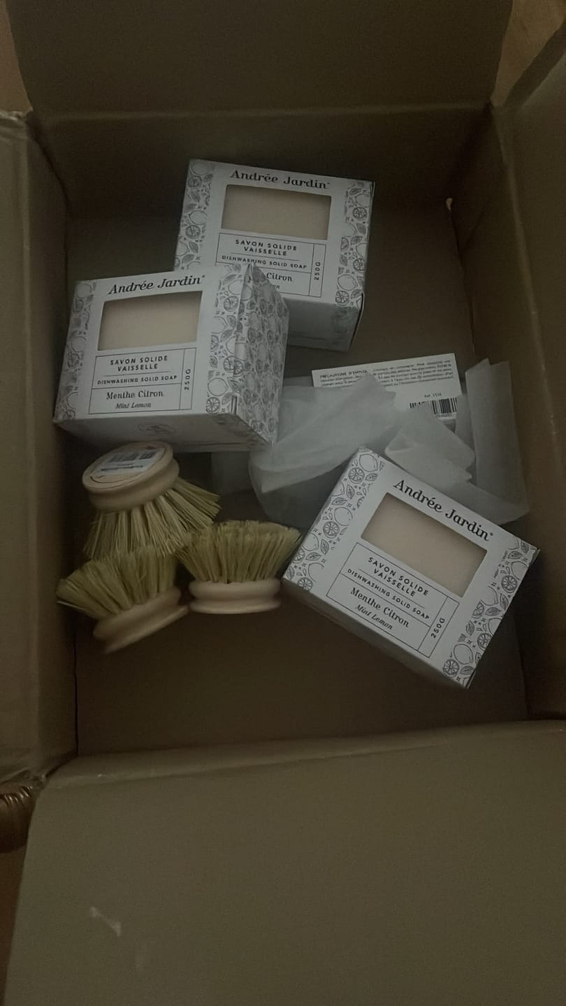 Customer photo review of Tête de rechange pour brosse à vaisselle