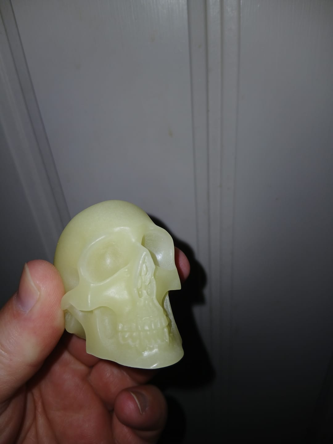 Customer photo review of CountyComm Glow Colossus UGM Skull by Maratac® Rev 2