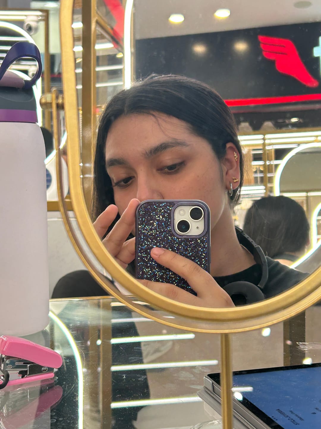 Customer photo review of Piercing Cereza Dorado
