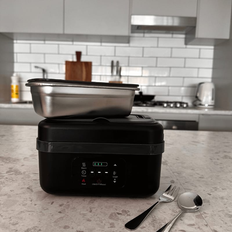 Customer photo review of HeatBox Heating Lunchbox