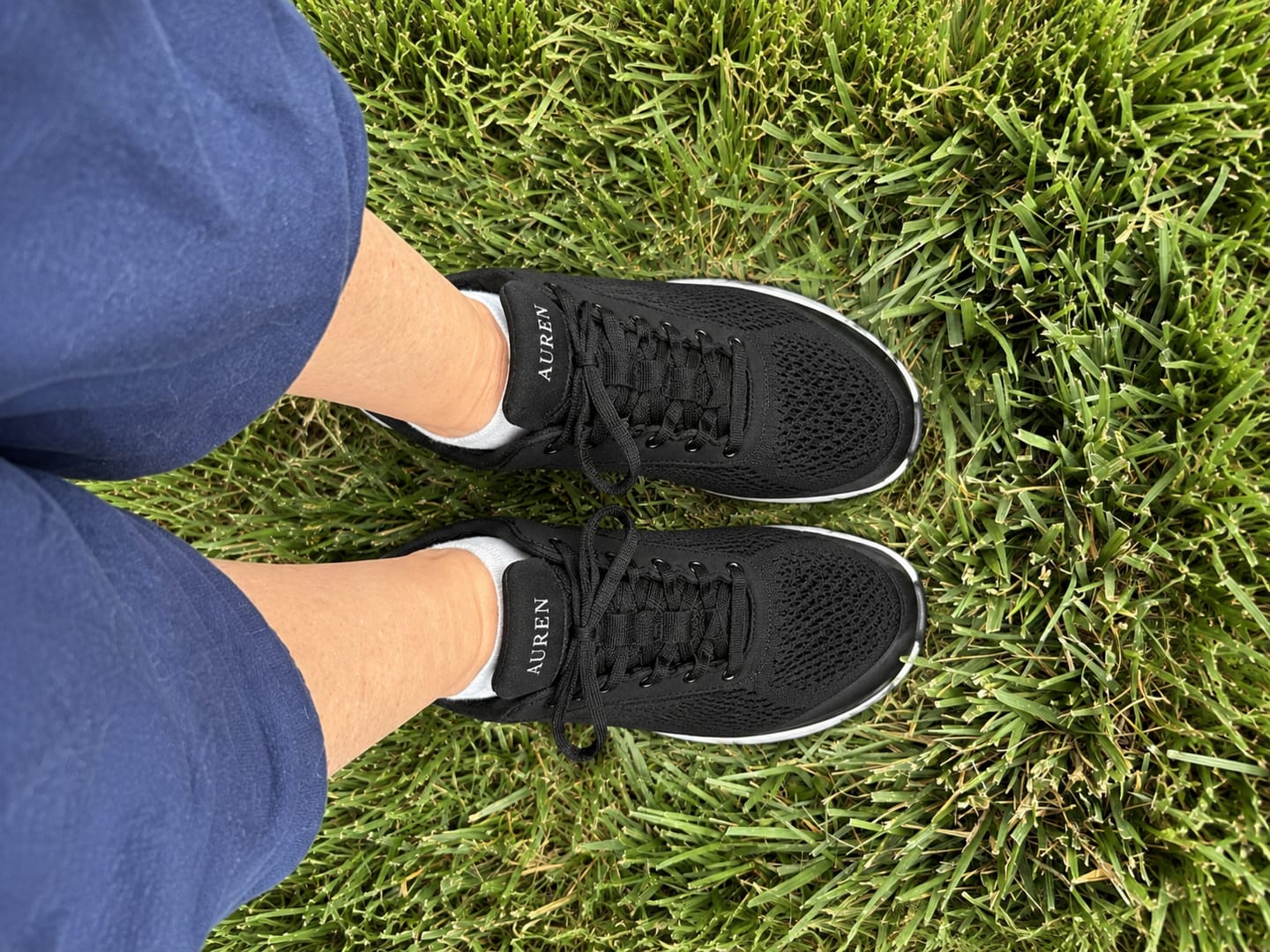Customer photo review of AUREN™ Orthopedic Slip-On Walking Sneakers with 4-Layer Orthotic Insole