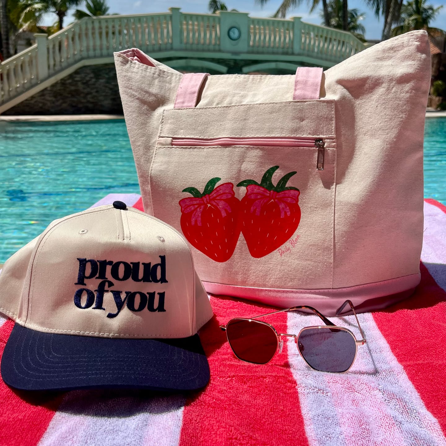 Customer photo review of Proud of You Embroidered Hat