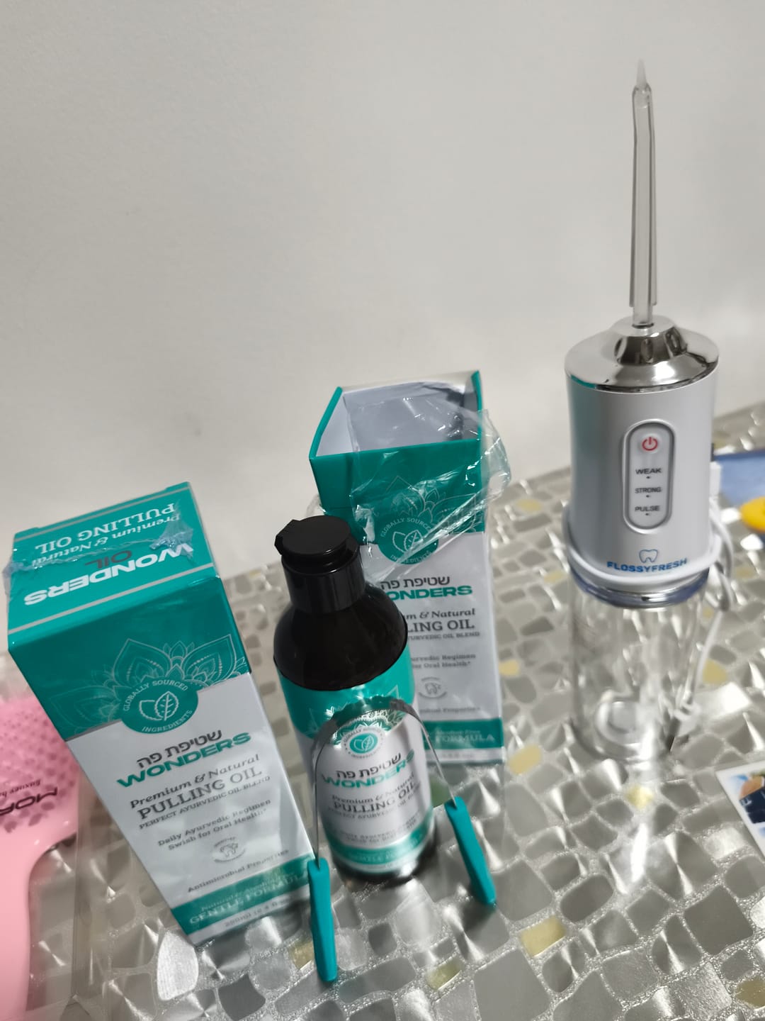 Customer photo review of Wonders Oil - משיכת שמן לבריאות הפה