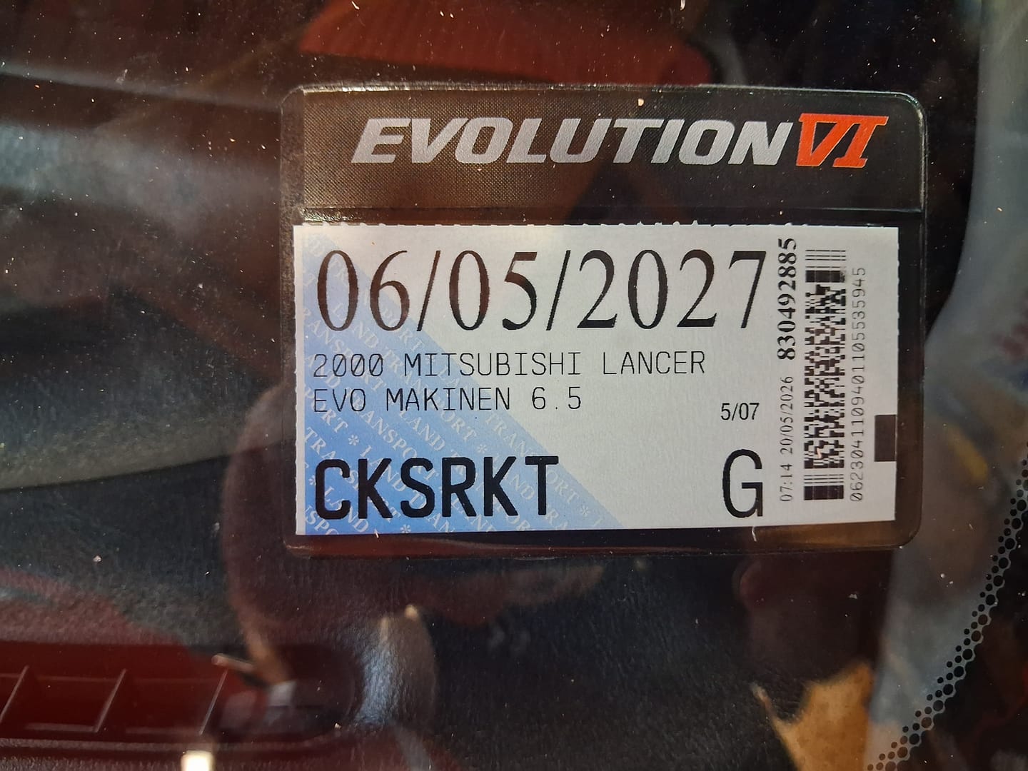 Customer photo review of Mitsubishi Evolution VI