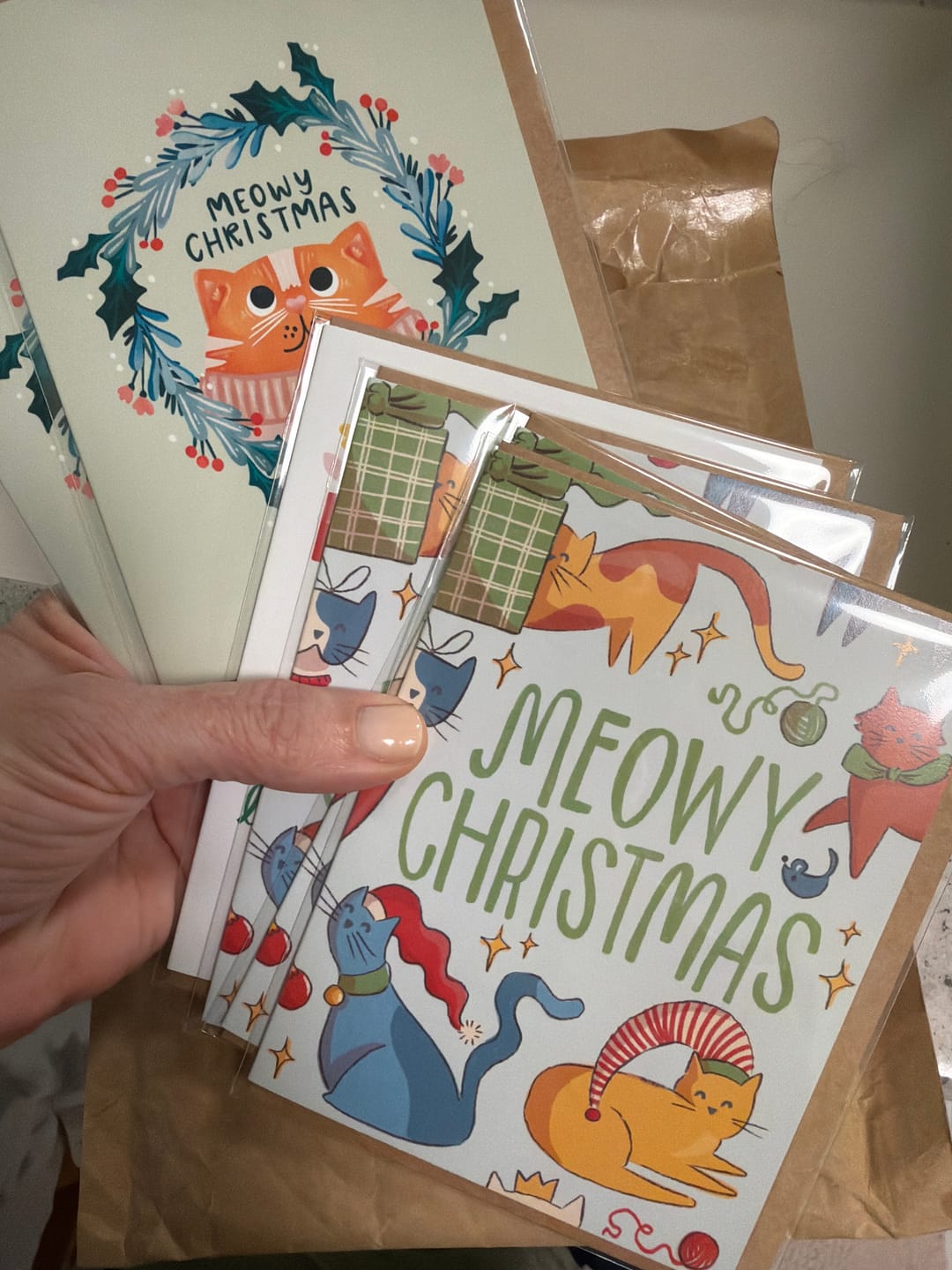 Customer photo review of "Your Birthday Is One Of The Few I Give A Shit About" Birthday Card
