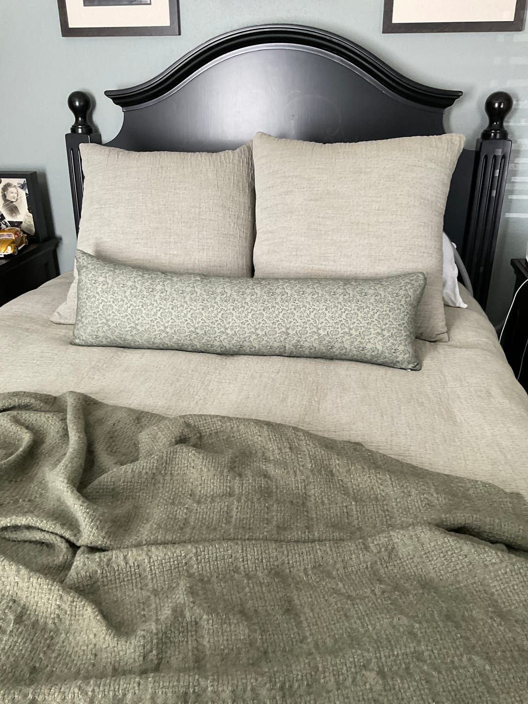 Customer photo review of Leighton in Green - 12x20" | 12x40"