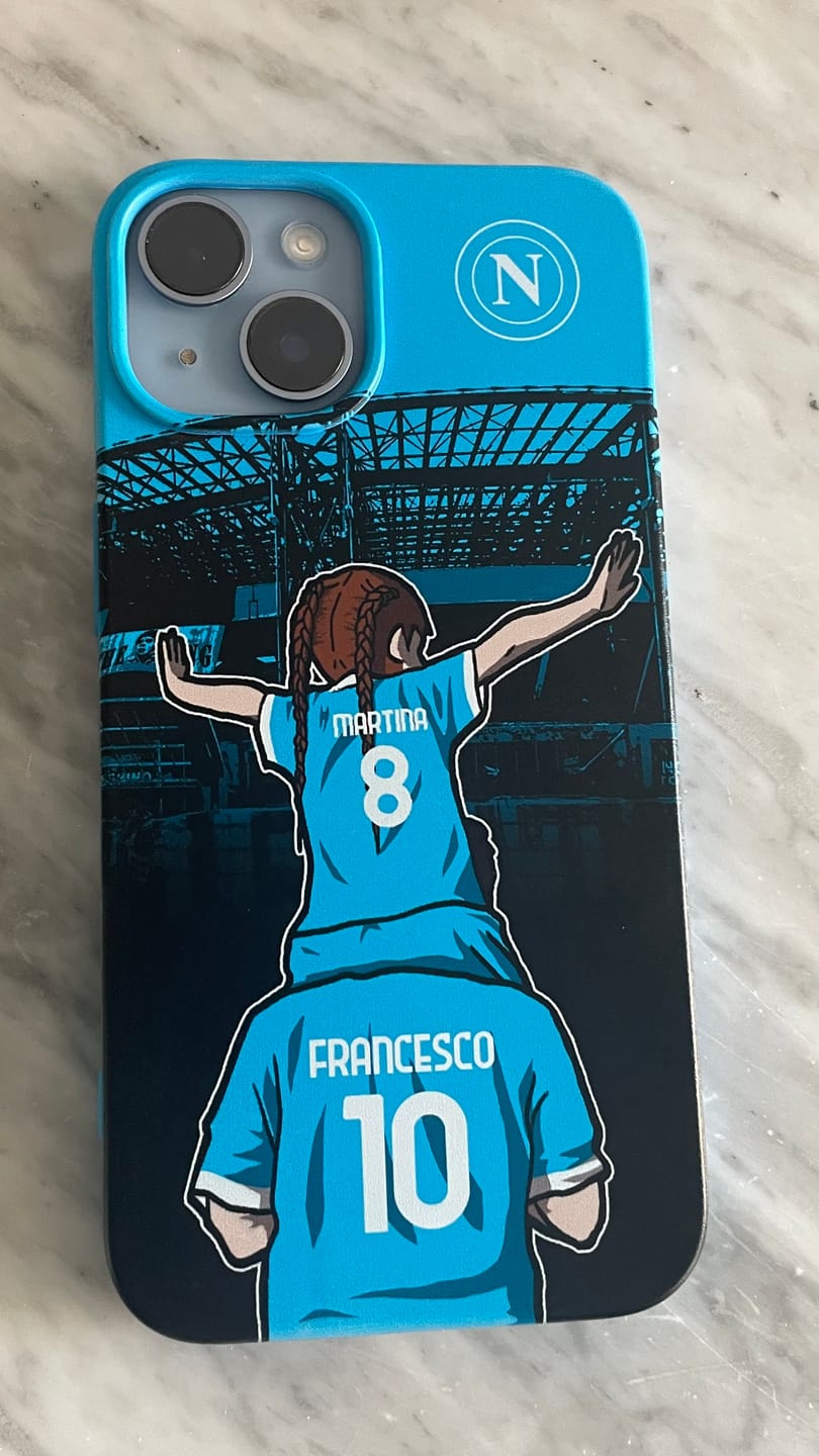 Customer photo review of NAPOLI - COVER PAPA' E FIGLIA