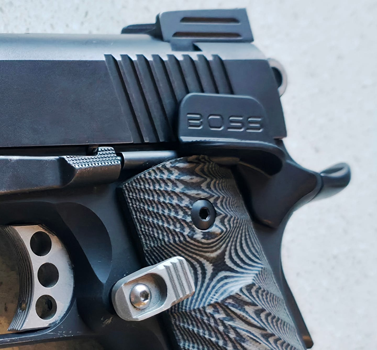 Customer photo review of 1911/2011 Ambidextrous Safeties with Shields | One-Piece CNC