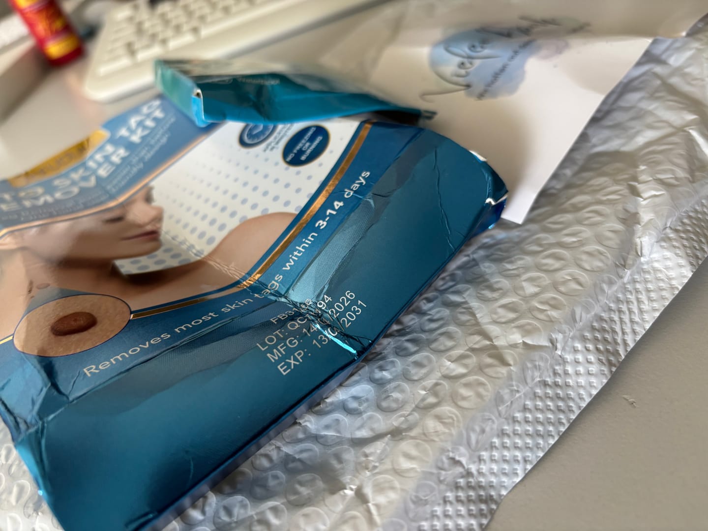 Customer photo review of Alcura Aftercare Patches