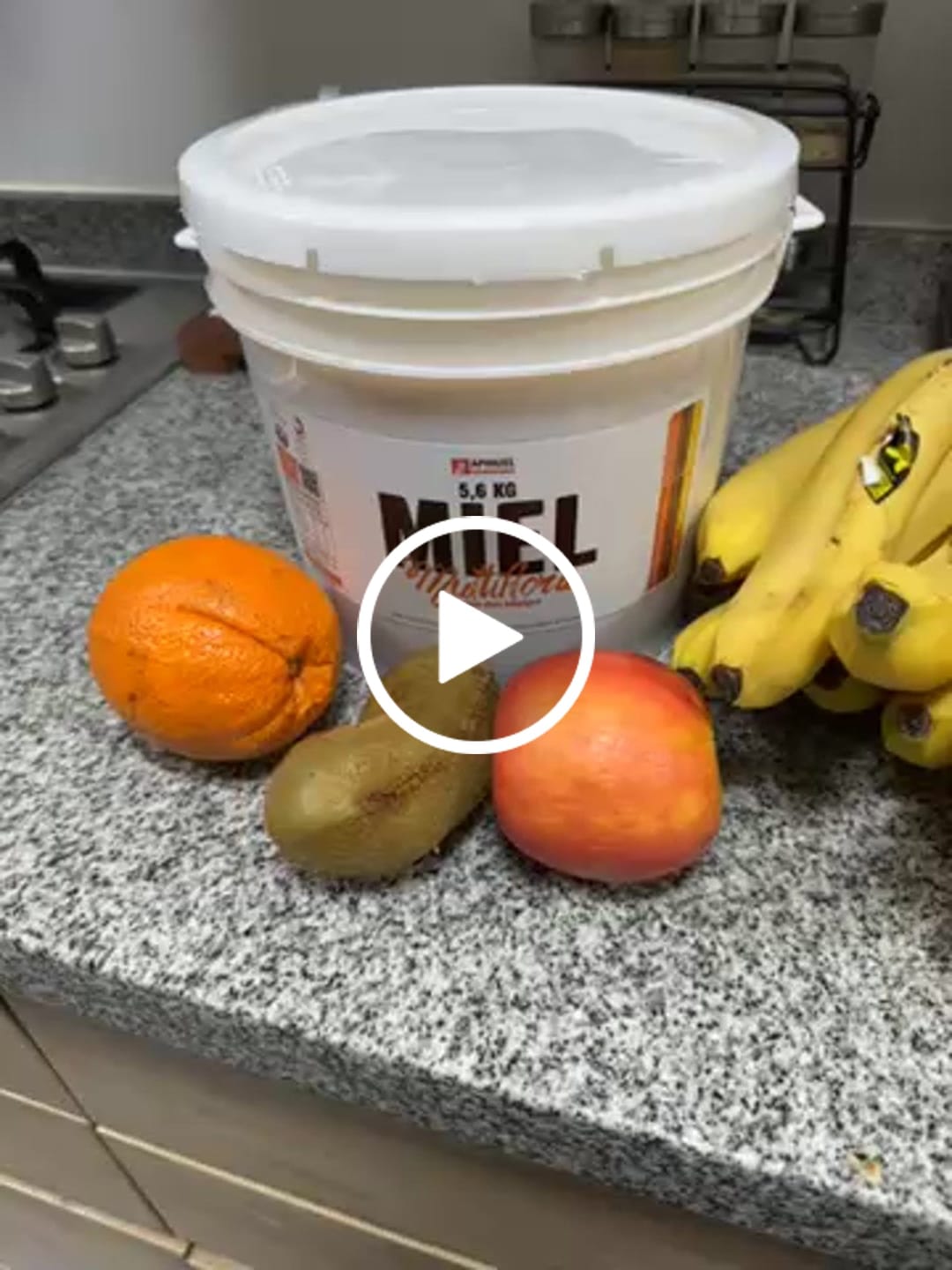 Customer video review of Balde Miel Multiflora Valle del Maipo 5,6Kg