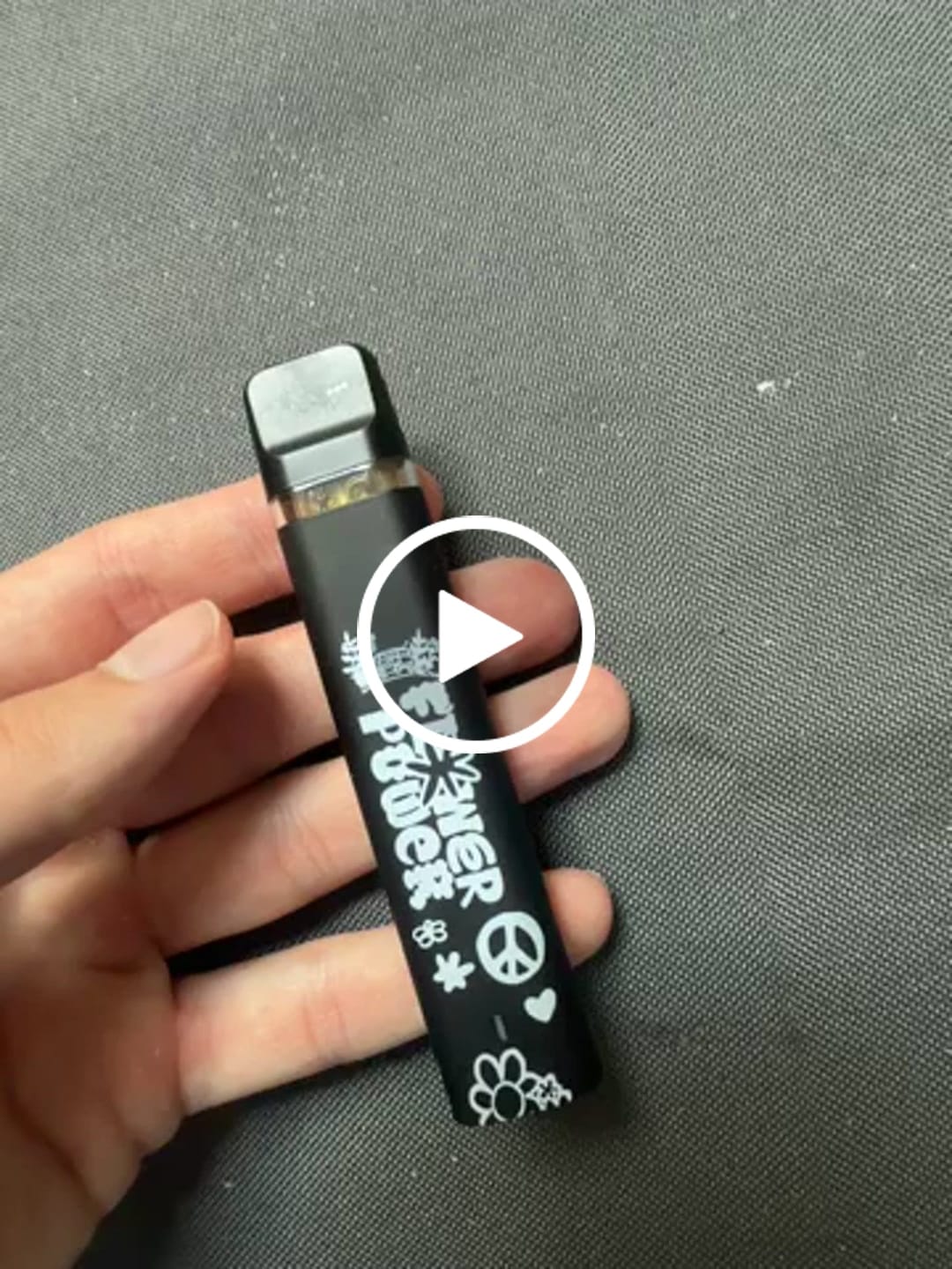 Customer video review of 🍋Flower Power Vape Lemon Superior Blend