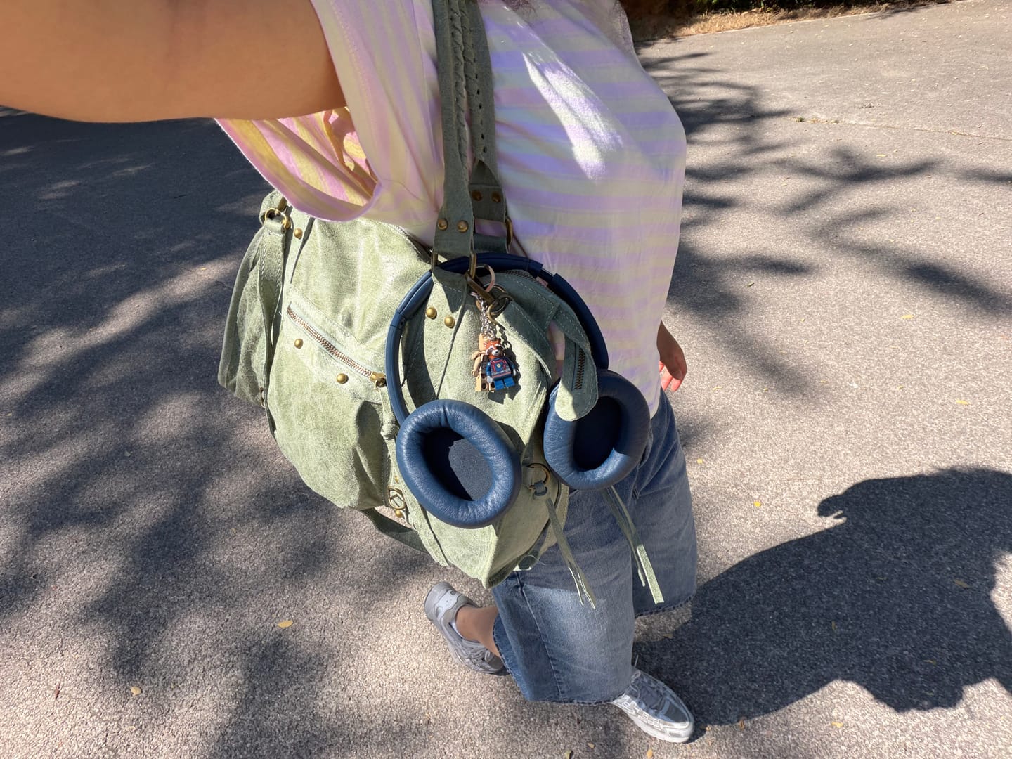 Customer photo review of It girl bag matcha