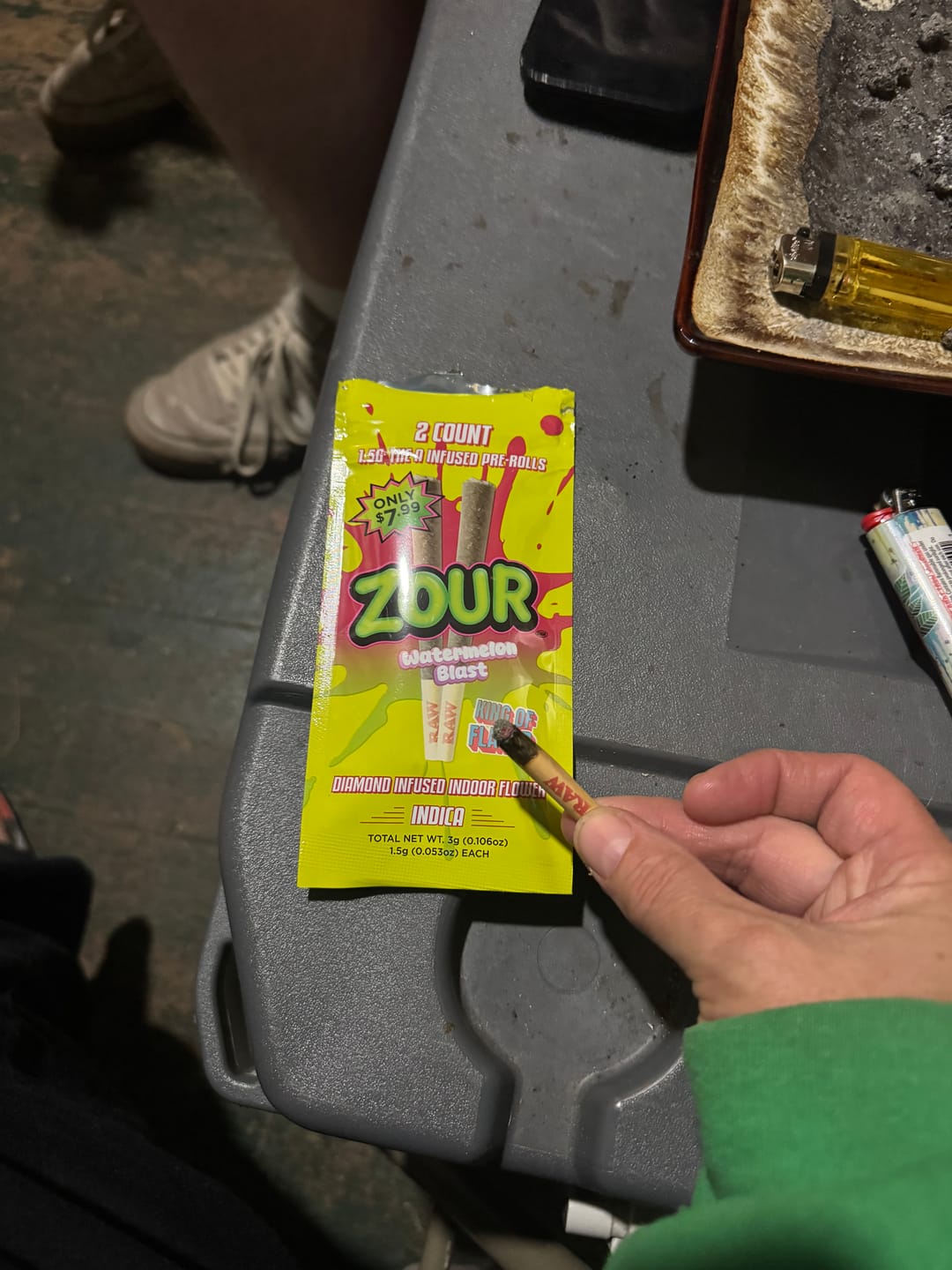Customer photo review of BUBBLEGUM GELATO SUGAR CONES