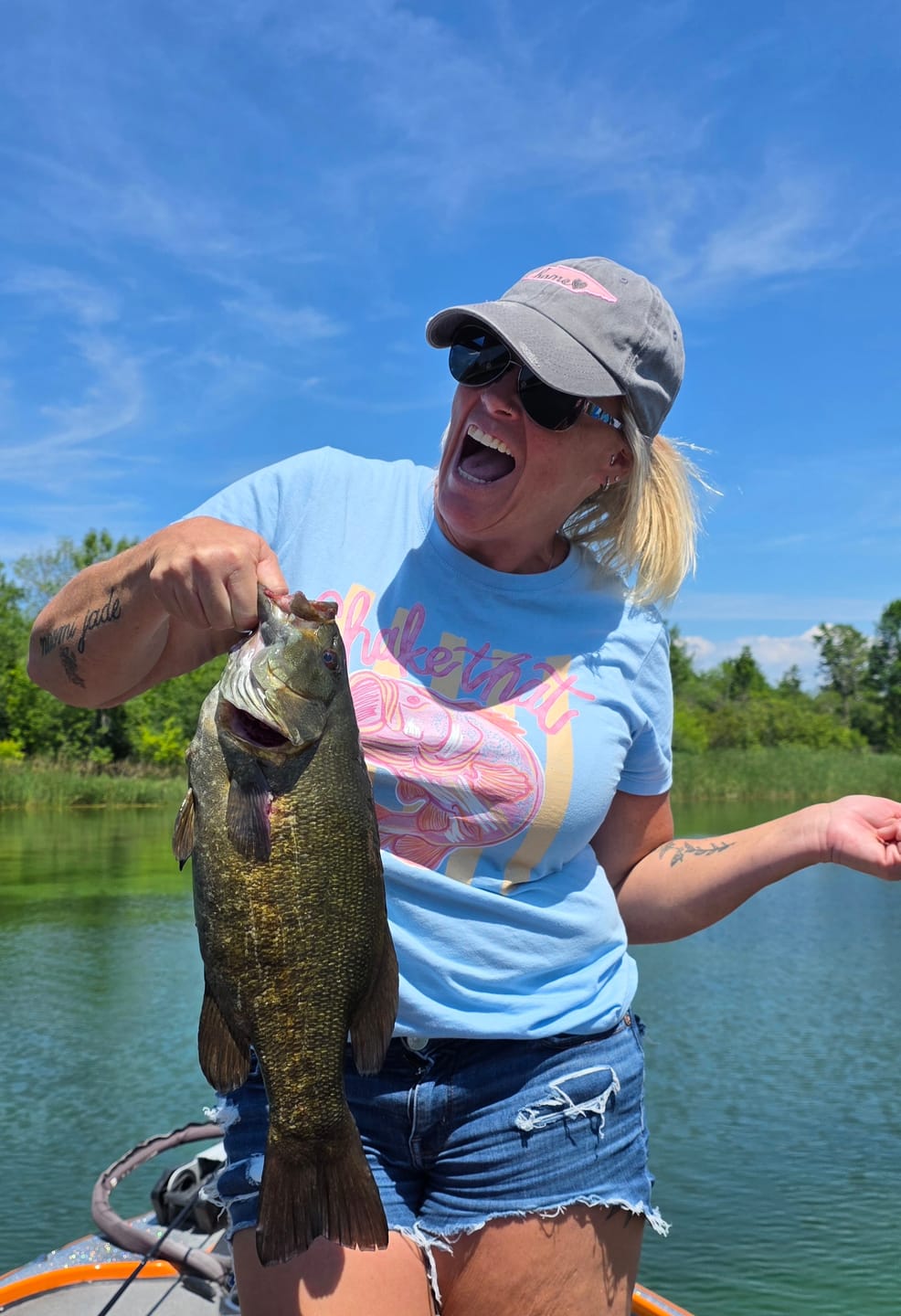 Customer photo review of Simply Shaky Spinning Rod