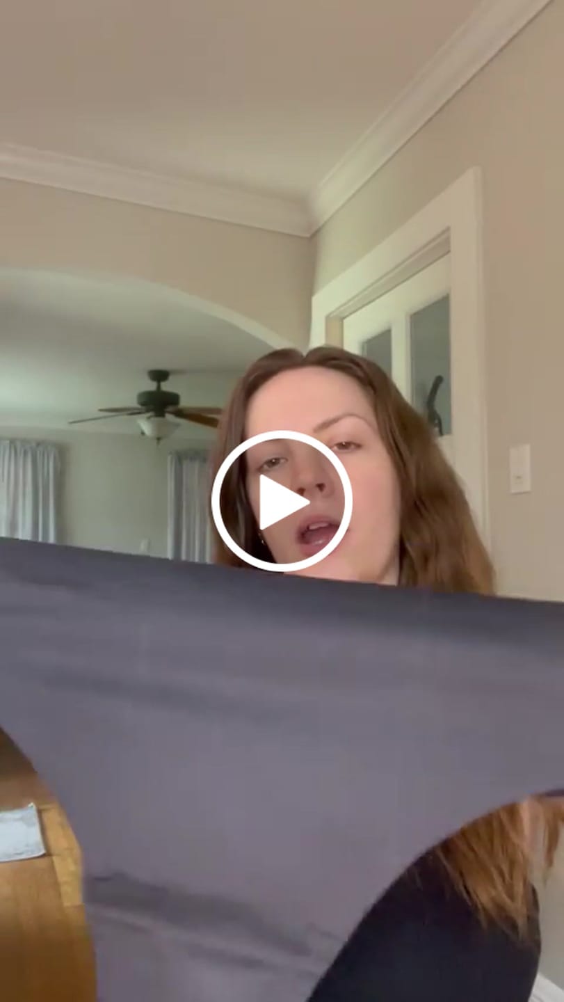 Customer video review of Leakproof Seamless Thong