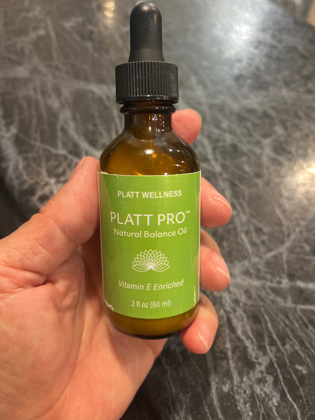 Customer photo review of Progesterone Natural Balance Oil with Vitamin E for Quick Absorption
