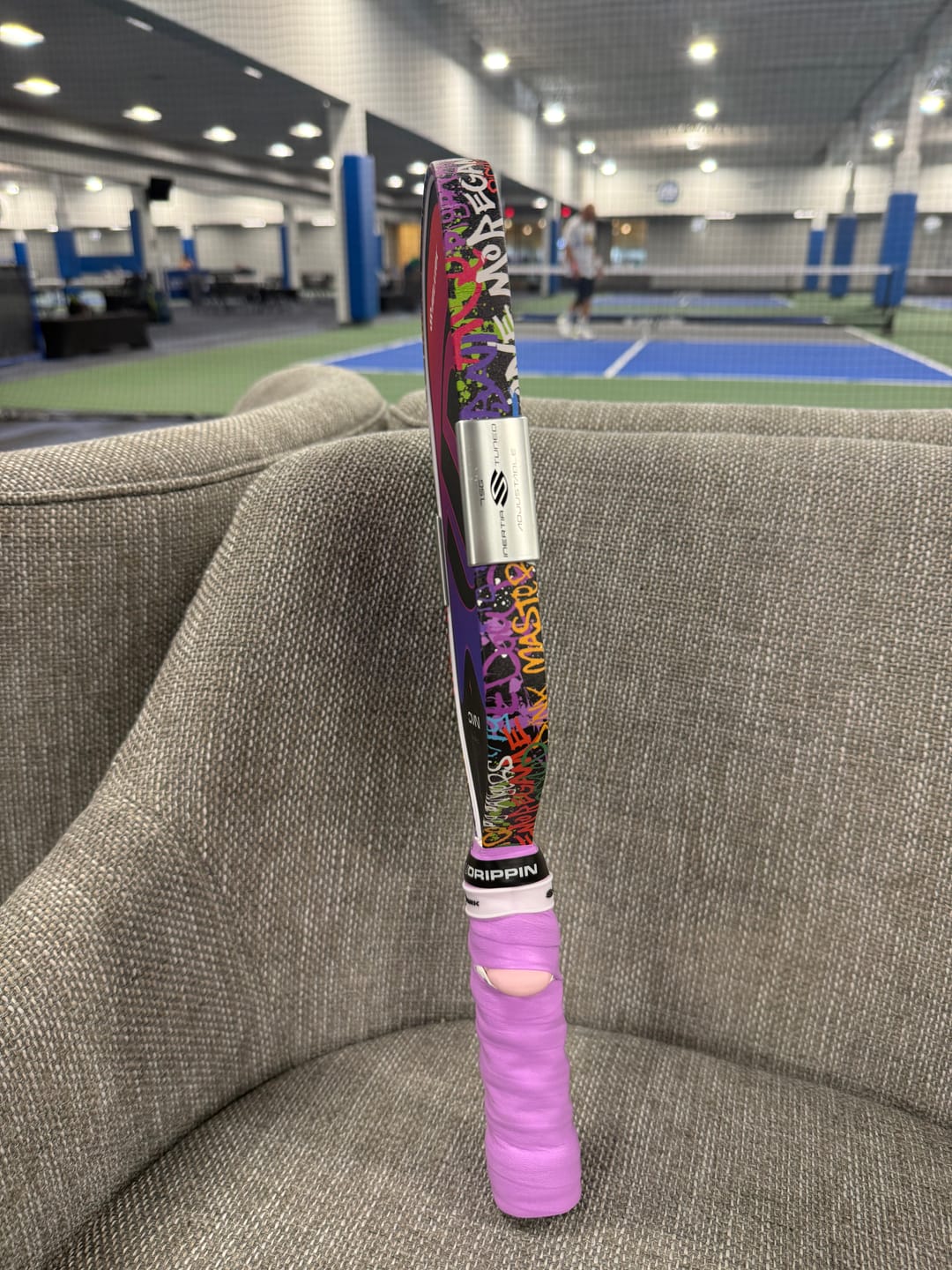 Customer photo review of Graffiti 2.0 Edge Tape (3 pack) - Pickleball Paddle Edge Tape