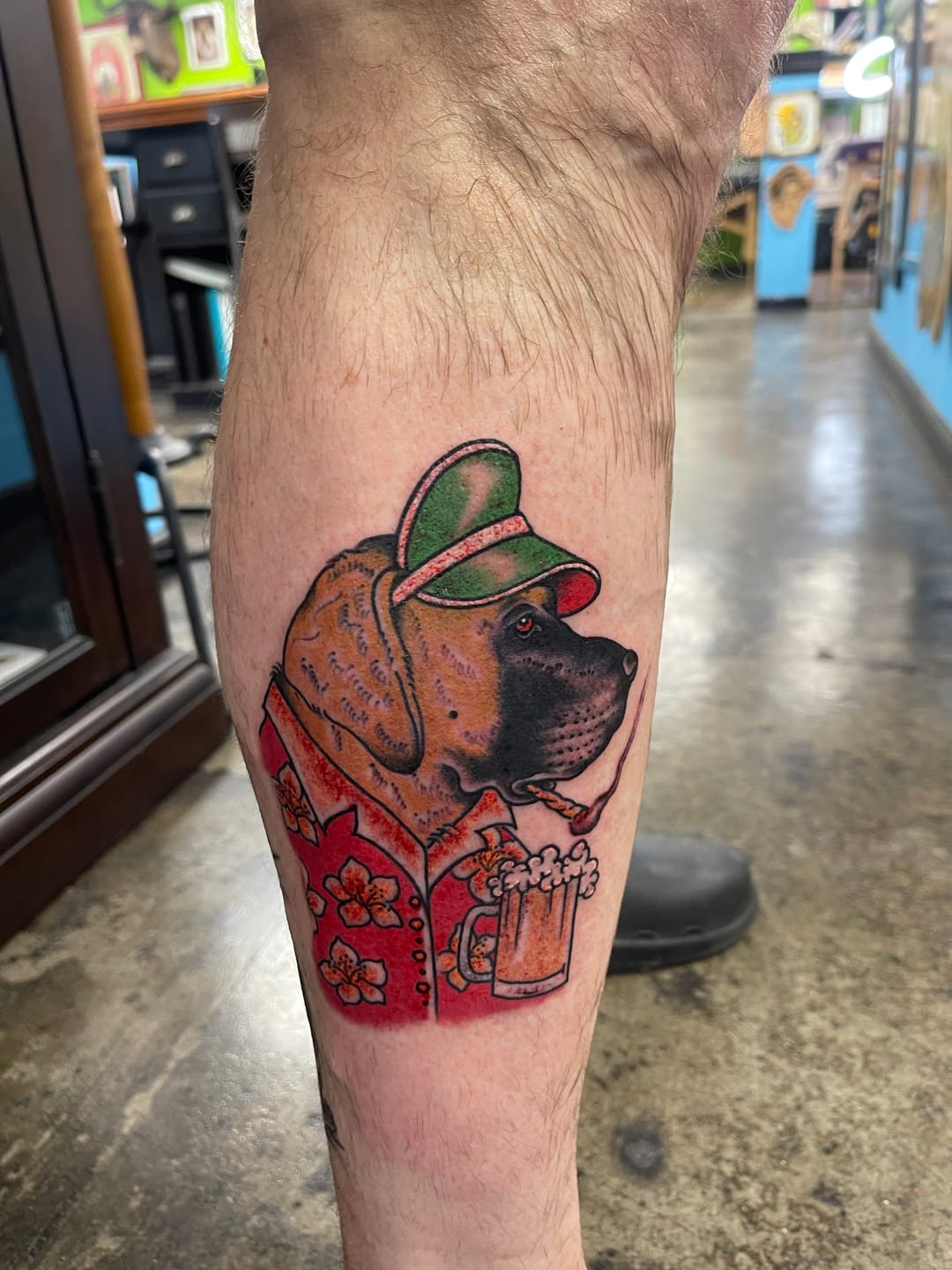 Customer photo review of Signature Tattoo Numbing Cream