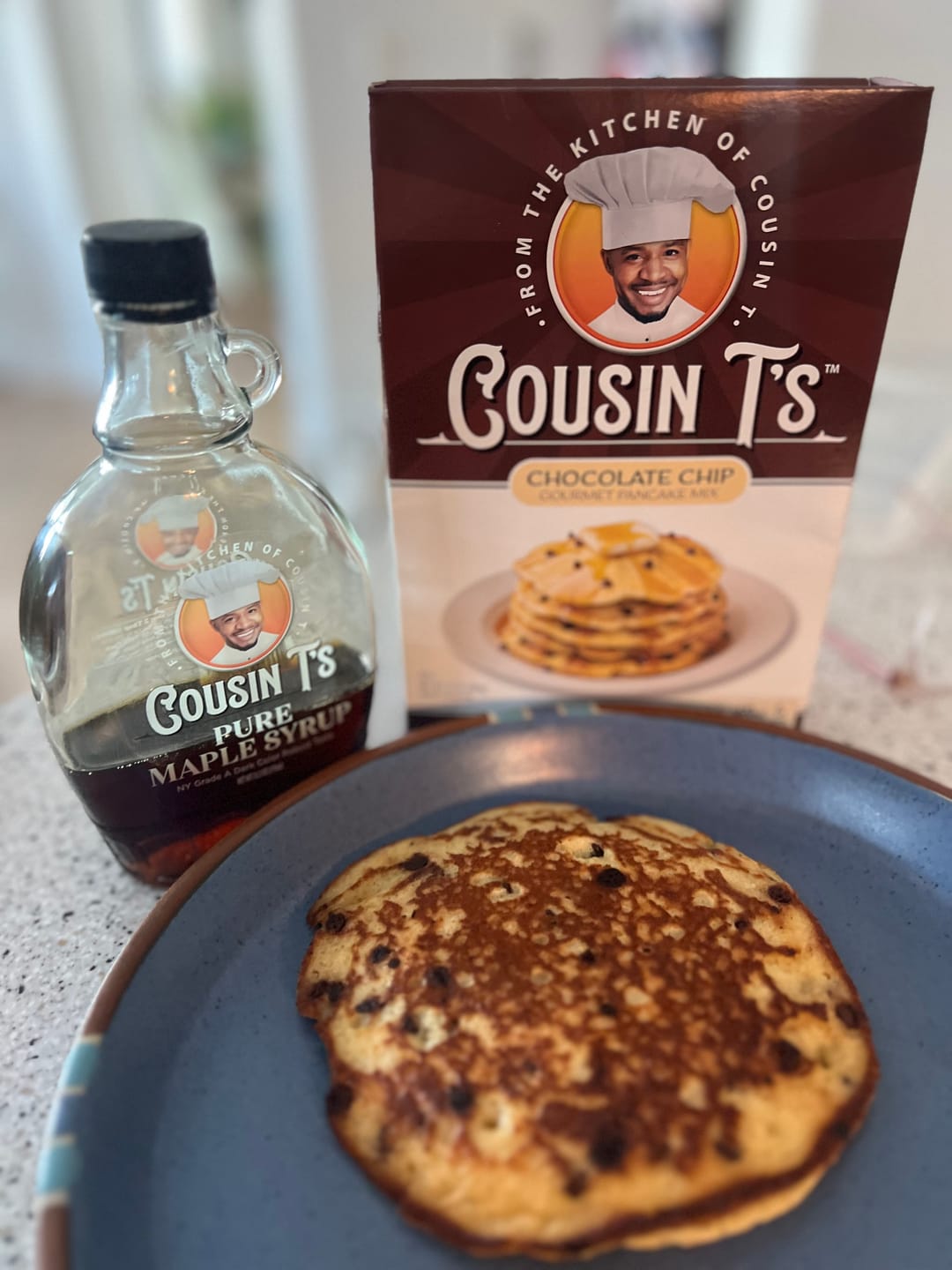 Customer photo review of Cousin T's Pure Maple Syrup