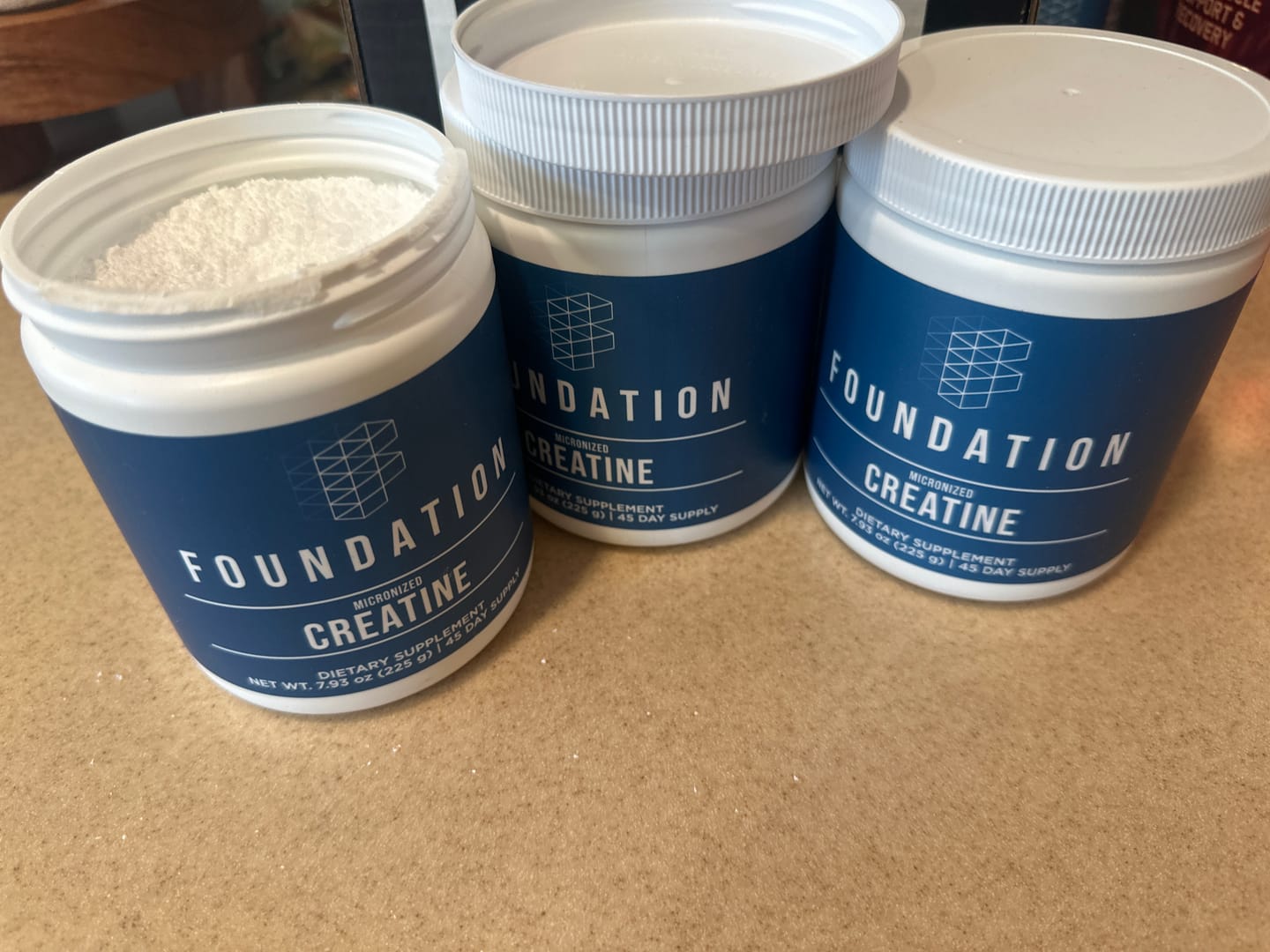 Customer photo review of Foundation Micronized Creatine