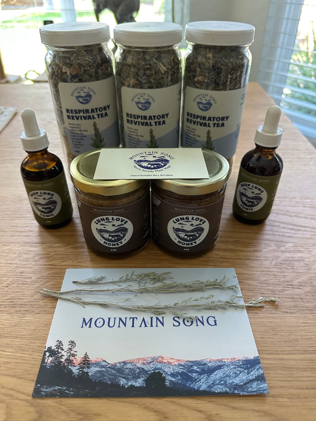Customer photo review of Respiratory Revival Tea