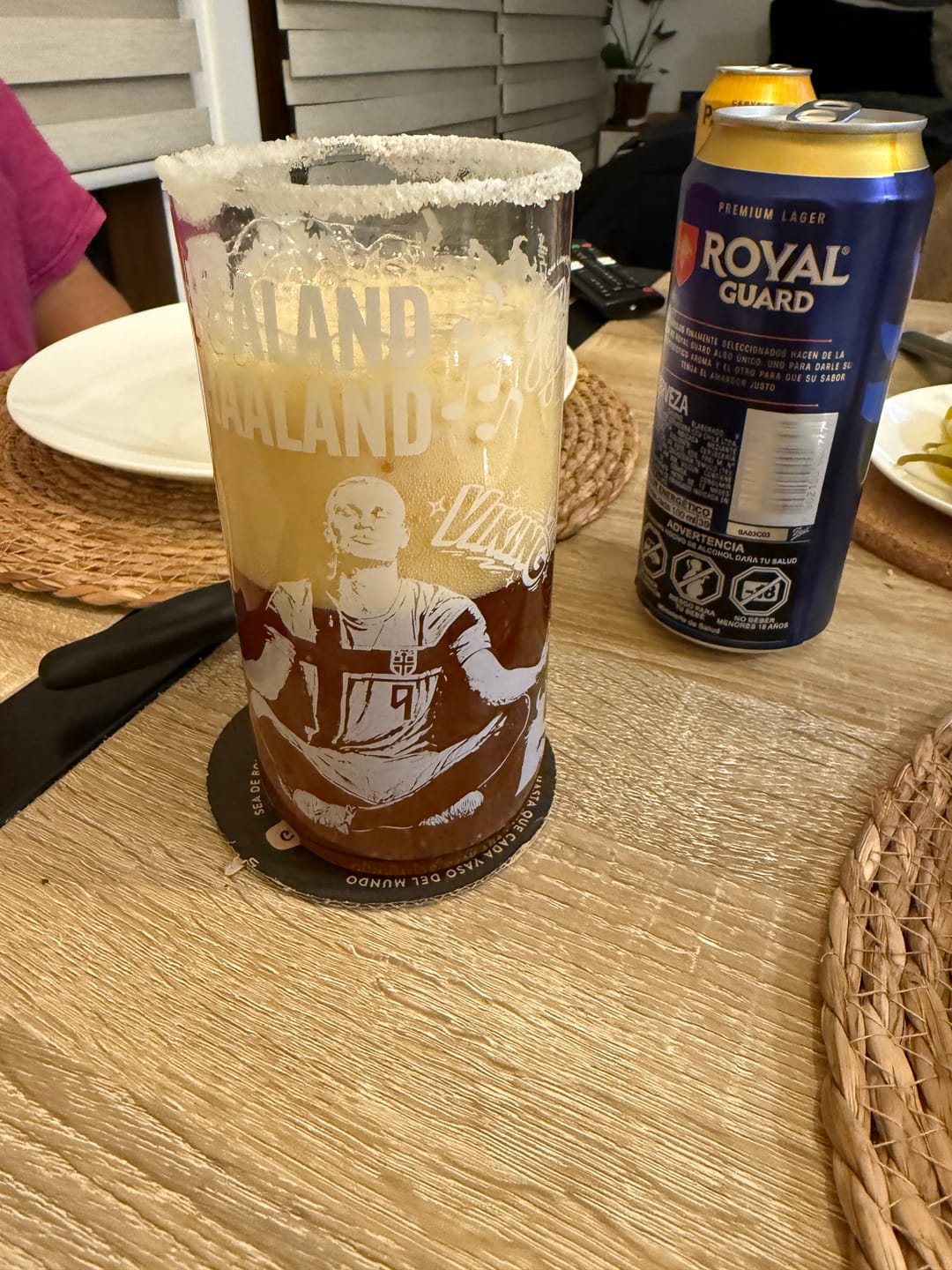 Customer photo review of El Vikingo - Vaso Unitario de 500ml