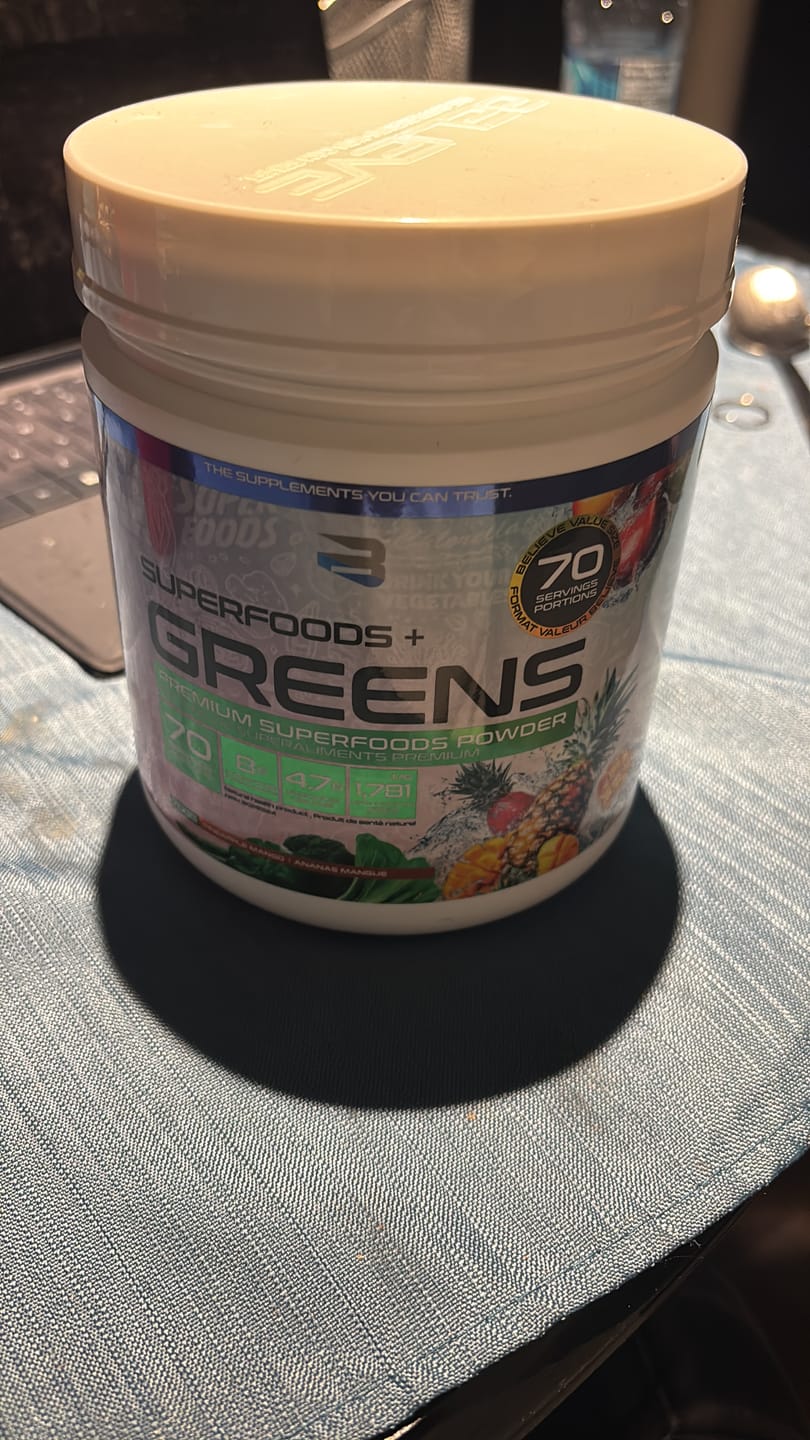 Customer photo review of Superfoods + Greens